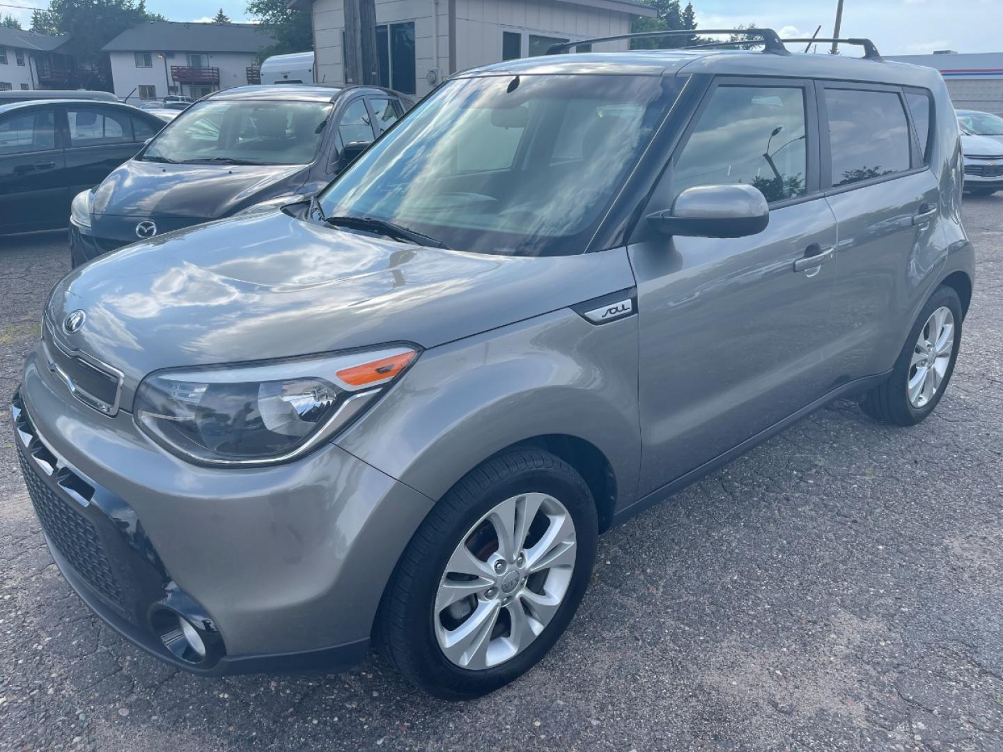 2016 Kia Soul + (KNDJP3A50G7) with an 2.0L L4 DOHC 16V engine, AUTOMATIC transmission, located at 434 West Main Street, Anoka, MN, 55303, (763) 576-9696, 45.201759, -93.396706 - 2 OWNER / NO ACCIDENTS MULTI-POINT "PERFORMANCE" INSPECTION PERFORMED: Transmission/clutch, Engine performance, Brakes, Steering, Heater/Air Conditioning, Instruments/Controls, Headlights/fog lights, Brake/back-up lights, Interior/warning lights, Turn signals/flashers MULTI-POINT "UNDER HOOD" - Photo#0