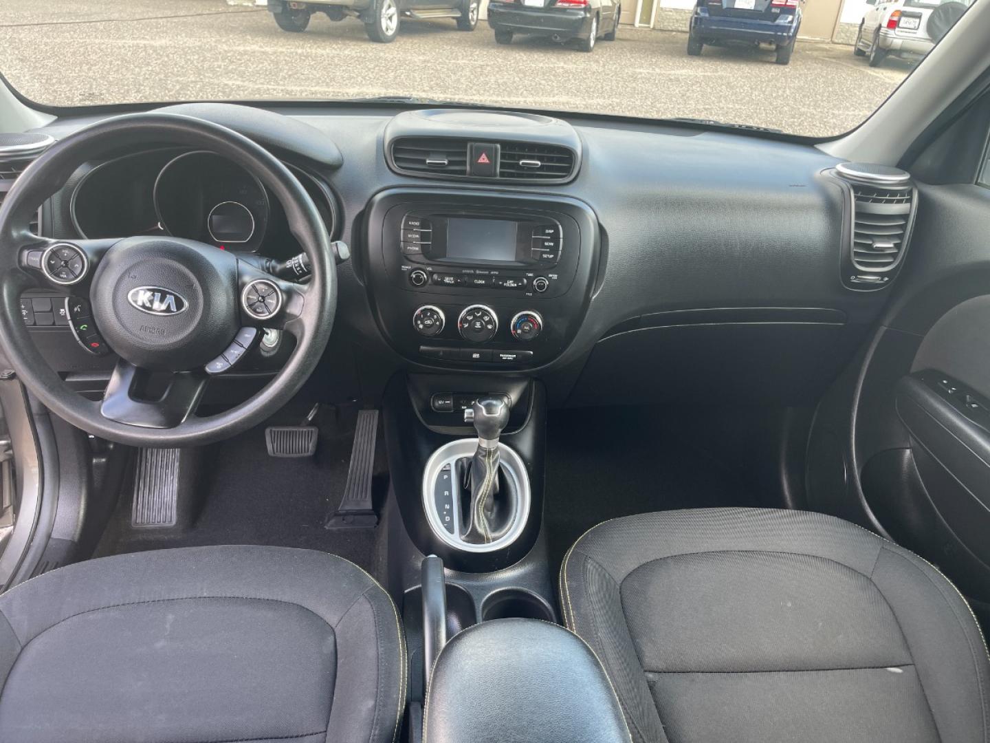 2016 Kia Soul + (KNDJP3A50G7) with an 2.0L L4 DOHC 16V engine, AUTOMATIC transmission, located at 434 West Main Street, Anoka, MN, 55303, (763) 576-9696, 45.201759, -93.396706 - 2 OWNER / NO ACCIDENTS MULTI-POINT "PERFORMANCE" INSPECTION PERFORMED: Transmission/clutch, Engine performance, Brakes, Steering, Heater/Air Conditioning, Instruments/Controls, Headlights/fog lights, Brake/back-up lights, Interior/warning lights, Turn signals/flashers MULTI-POINT "UNDER HOOD" - Photo#12